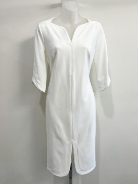 Calvin Klein Size Small White Dress – Wear it Well Boutique