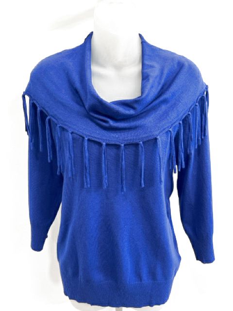 Kim Rogers Size X-Large Cobalt Sweater