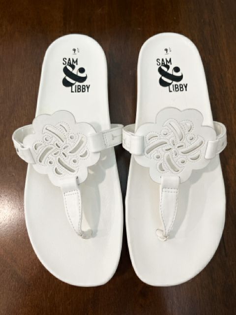 Sam & Libby Size 9.5 White Shoes