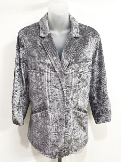 Elle Size Large Grey Jacket