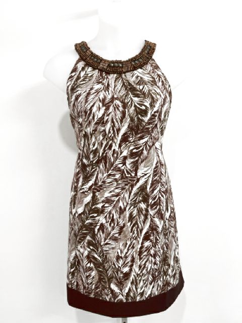 Jessica Howard Size X-Large Brown Dress