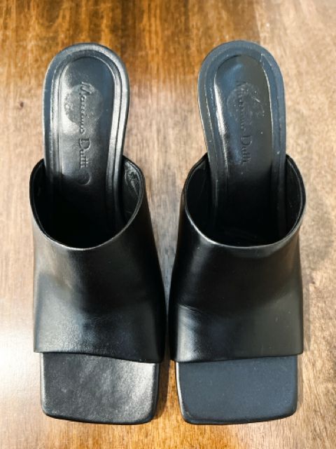 Massimo Dutti Size 6 Black Shoes