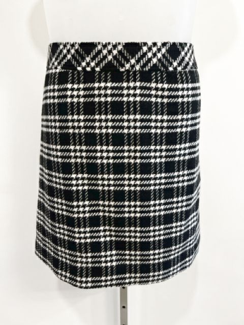 J Crew Size Large Check Skirt