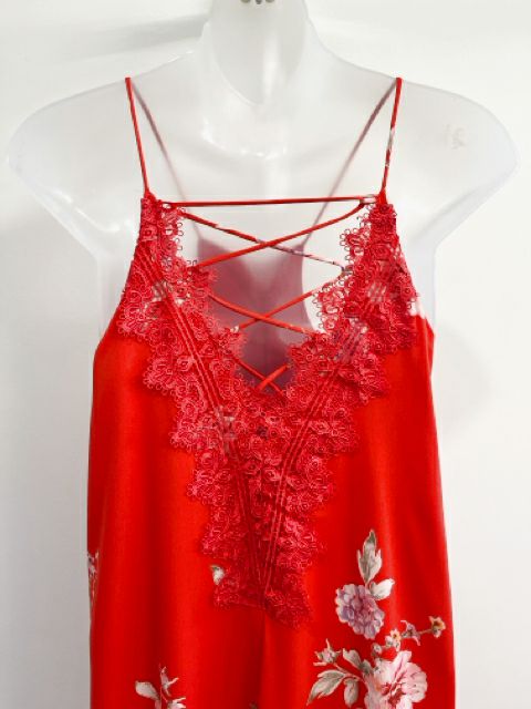 Sugar+ Lips Size Medium Orange Dress