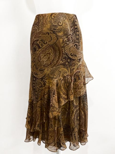 Ralph Lauren Size Medium Paisley Skirt