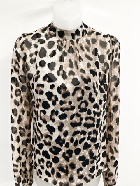 Allison Joy Size X-Small Animal print Blouse