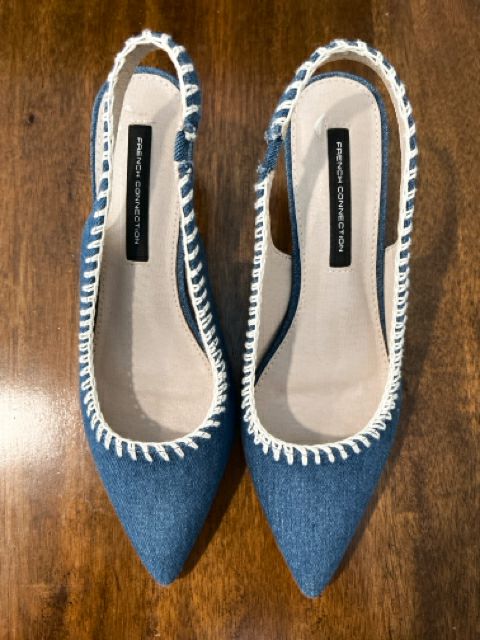 French Connection Size 7 Denim Shoes