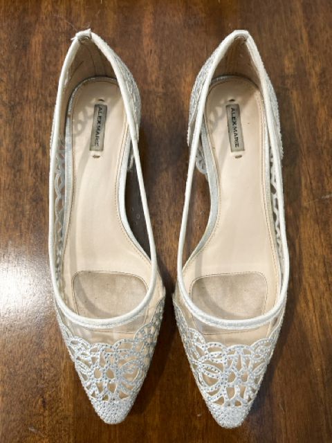 Alex Marie Size 9 Silver Shoes