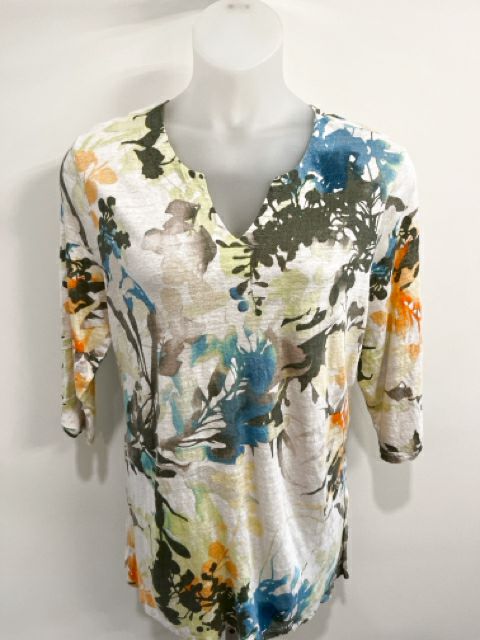 Chicos Size XX-Large Floral print Top