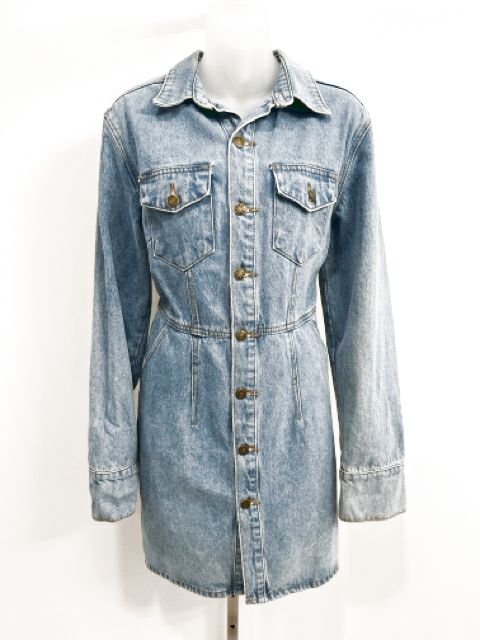 Lioness Size Large Denim Dress