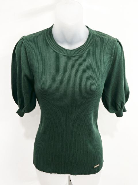 Tahari Size Large Green Sweater