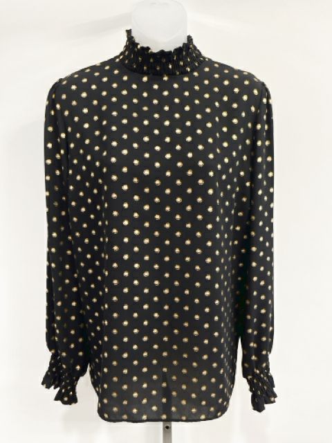 Size Large Black Blouse