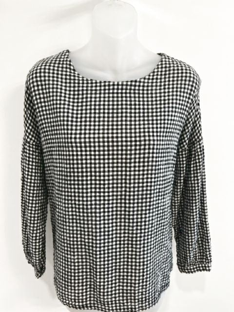 Olga de Polga Size X-Small Check Blouse