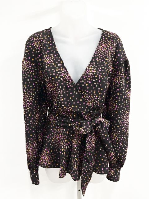 Kate Spade Size Large Polka Dot Blouse