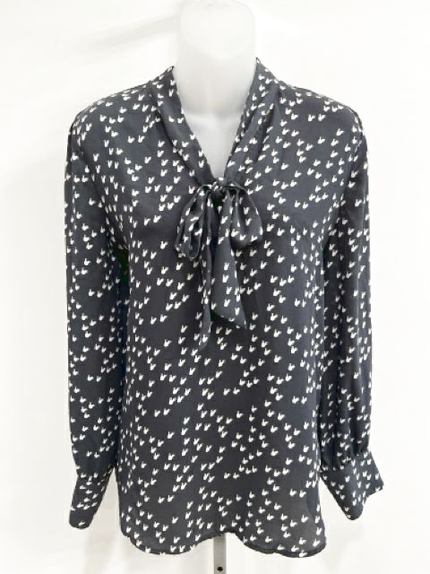 Loft Size Small Charcoal Blouse