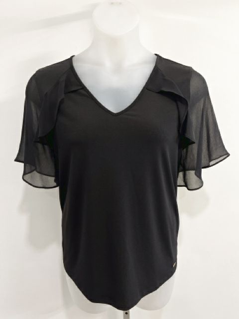 Calvin Klein Size Large Black Top