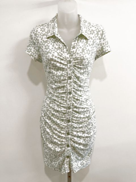 No Boundaries Size Medium Sage Dress