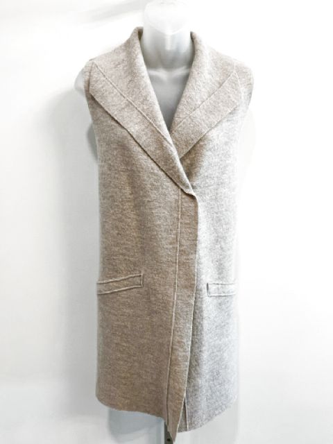 Eileen Fisher Size X-Small Oatmeal Vest