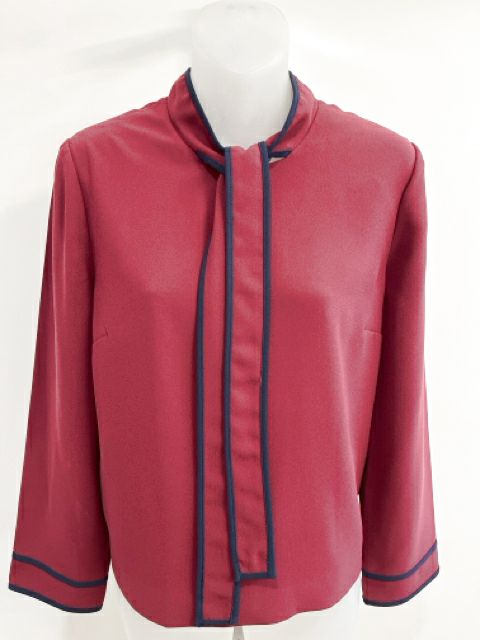 J Crew Size Small Burgundy Top