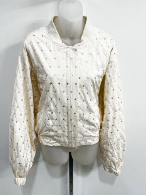 Dolce Cabo Size Large Cream Jacket