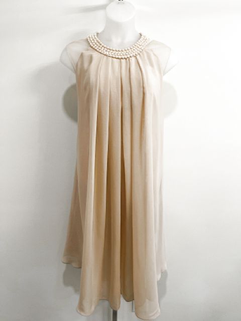 Lan Ting Size X-Large Champagne Dress