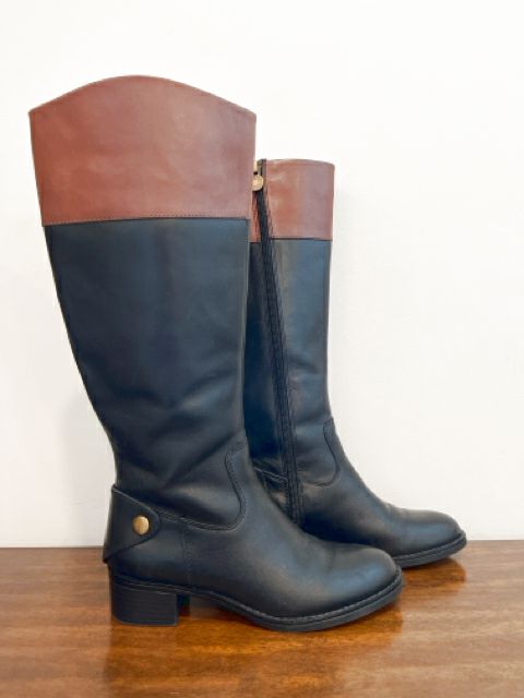 Franco Sarto Size 7 Black Shoes