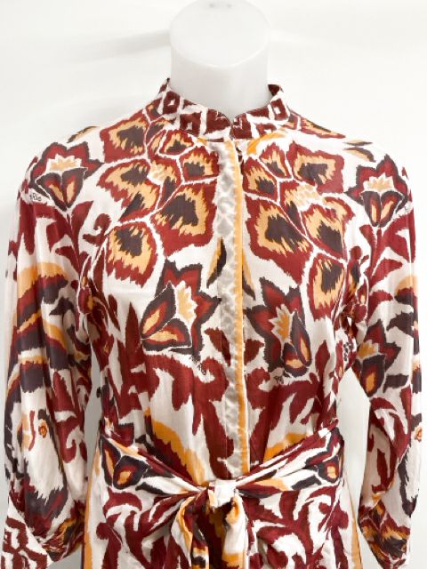 Farm Rio Size Medium Rust Dress