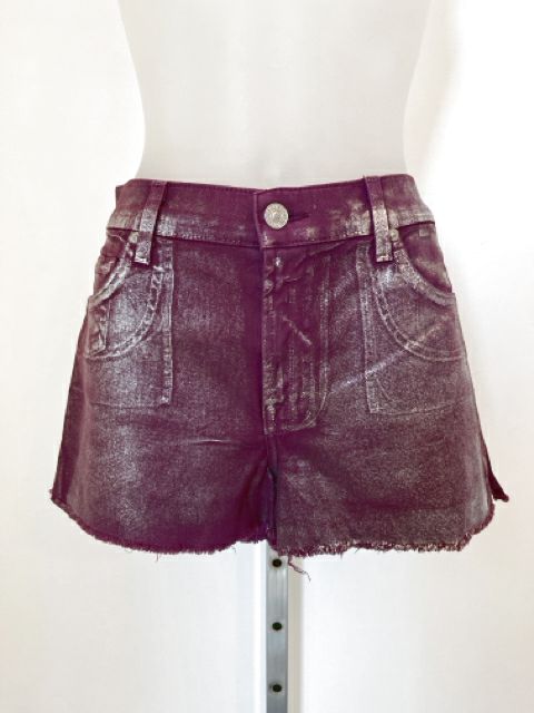 7 for All Mankind Size Small Purple Shorts