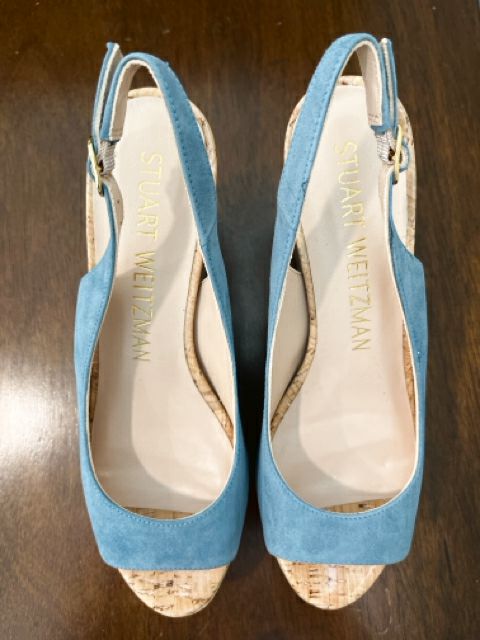 Stuart Weitzman Size 7.5 Blue Shoes