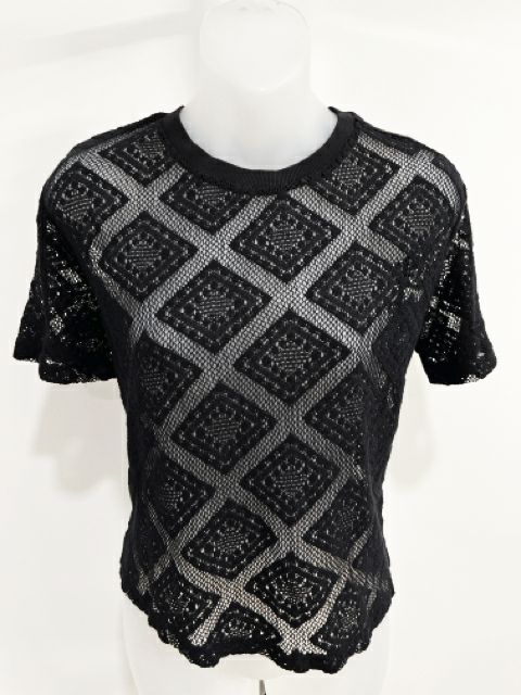 Mango Size Medium Black Top