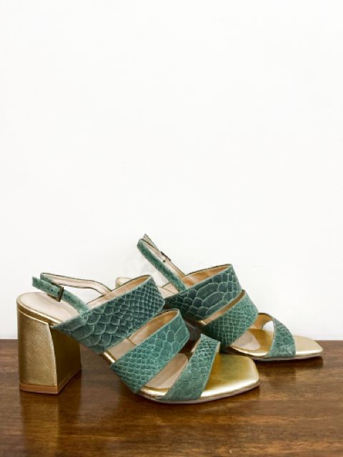 Silvana Diez Size 7.5 Green Shoes