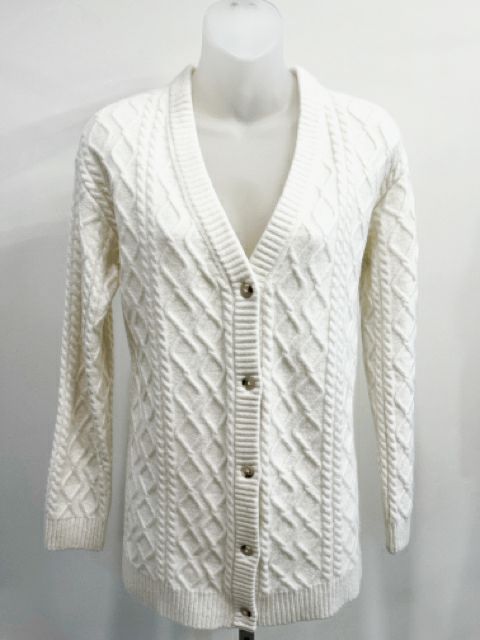 Talbots Size Small Ivory Sweater