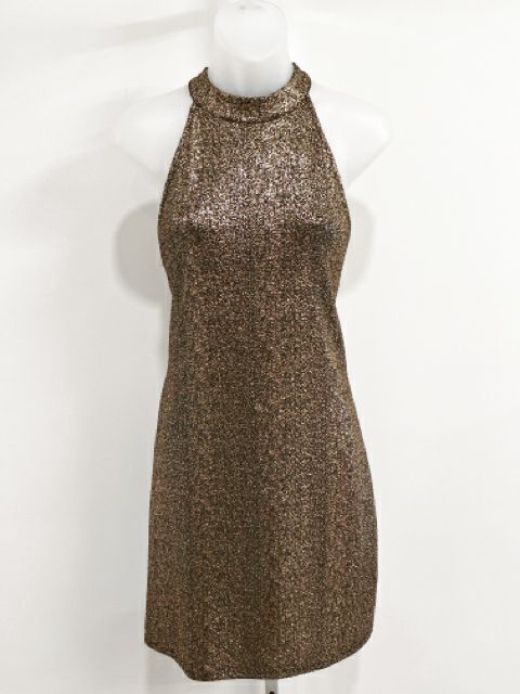 One Clothing Size Large Bronze Dress