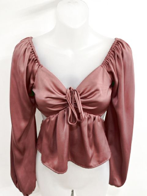 Size X-Small Bronze Blouse