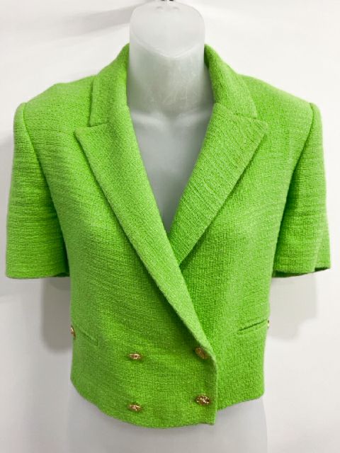 Zara Size Small Green Jacket