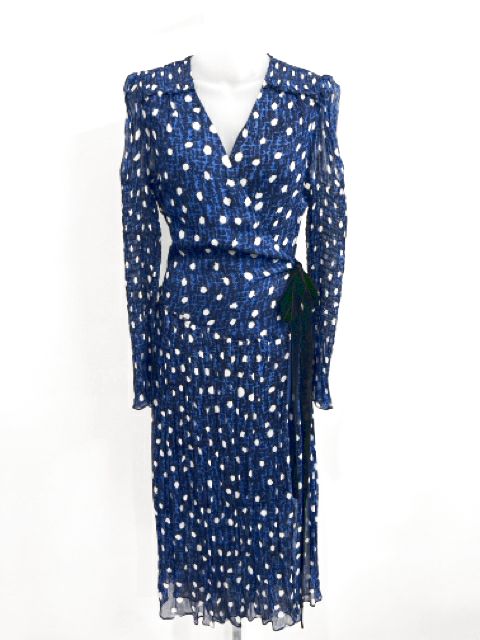 Diane von Furstenberg Size Medium Blue Dress