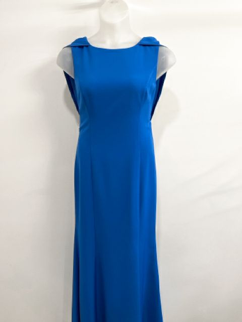 Kay Unger Size Large Cobalt Dress