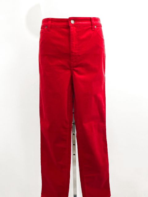 Talbots Size Large Red Pants