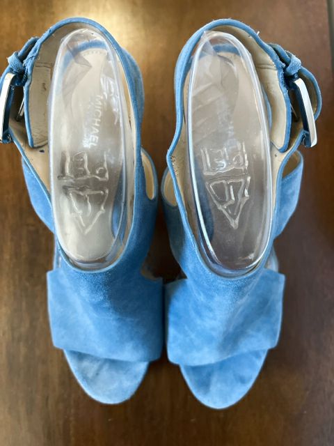 Michael Kors Size 11 Blue Shoes