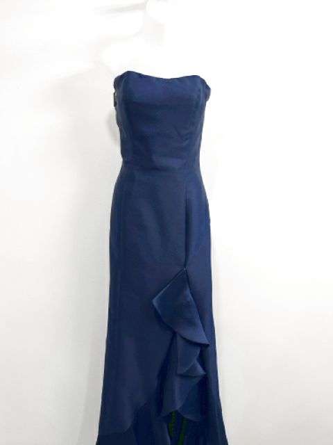 Sherri Hill Size Medium Navy Dress