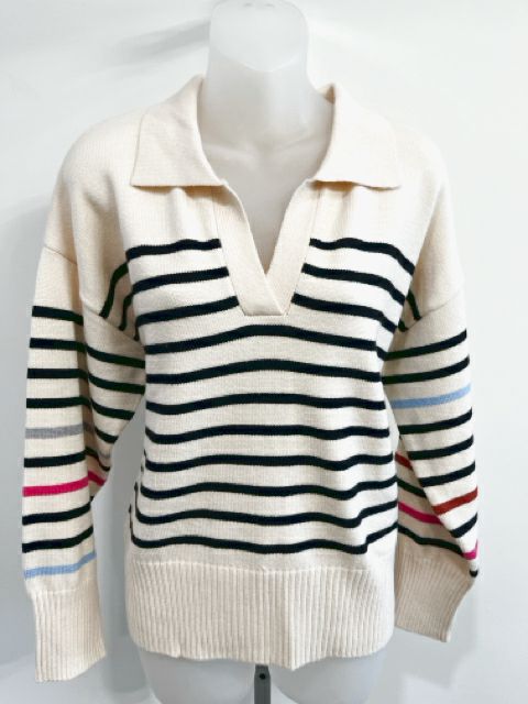 Elan Size Medium Cream Sweater