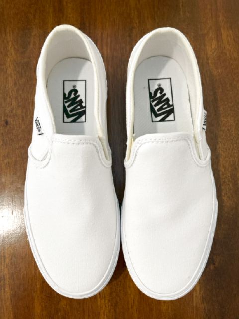 Vans Size 7 White Shoes