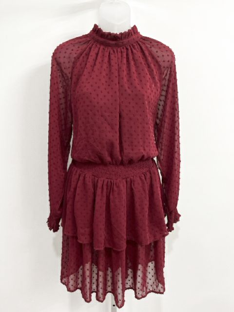 Mud Pie Size Medium Burgundy Dress