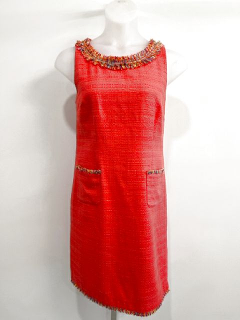 cocktail elegant dresses Talbots Size Large Orange Dress – Wear it Well Boutique
