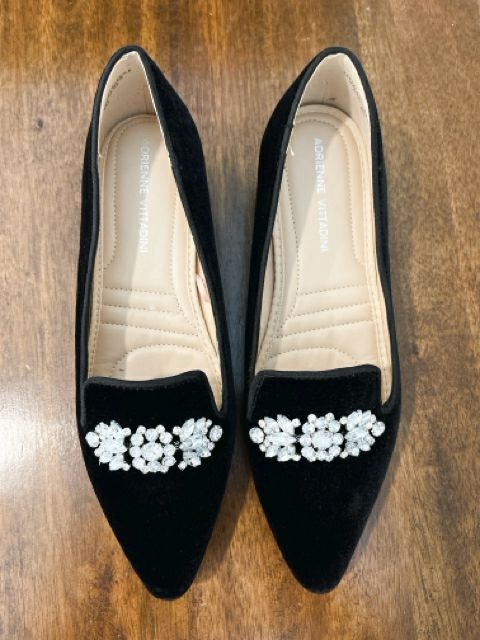 Adrienne Vittadini Size 8 Black Shoes