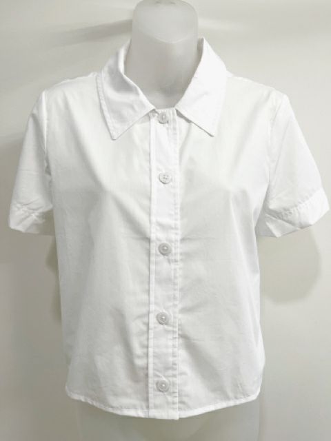 J Crew Size Small White Blouse