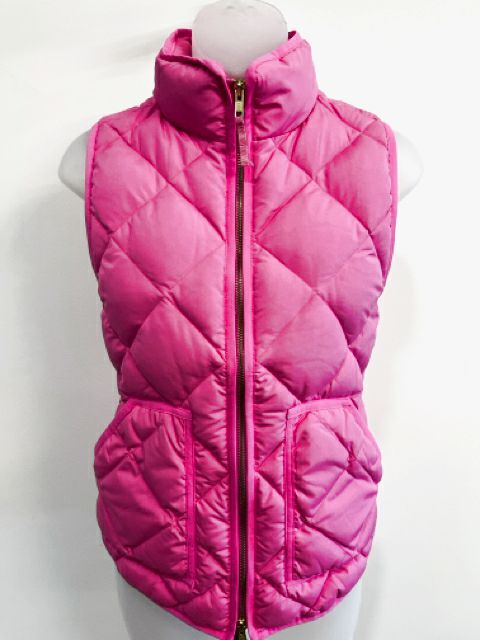 J Crew Size X-Small Fuchsia Vest