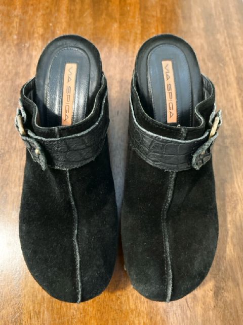 Via Spiga Size 7 Black Shoes
