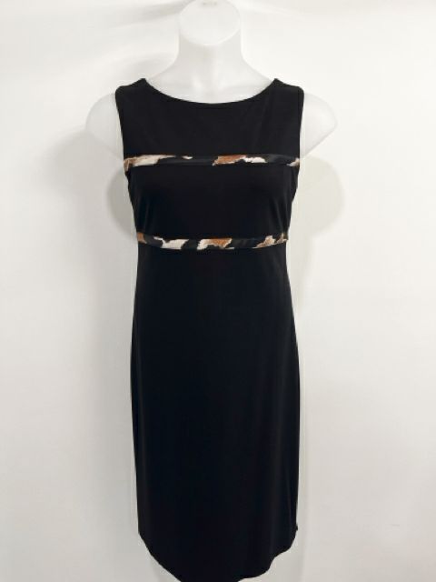 Peck & Peck Size Large Black Dress