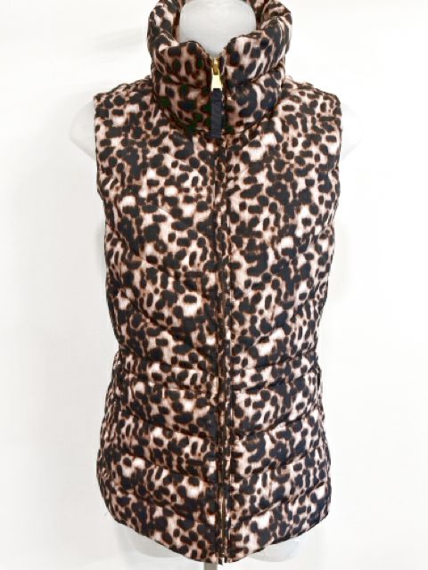 Talbots Size Small Animal print Vest